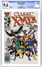 X-Men Classic Classic X-Men 1N CGC 9.6 Newsstand 1986 4766547021 picture