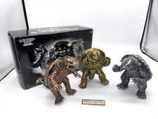 2006 Movie Monster Gamera Tribute HMV EXC Figure Set Gold Silver Bronze Bandai picture