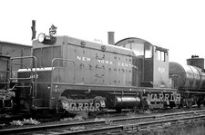 RR Photo-NEW YORK CENTRAL NYC 612 SW1 at Charlestown WV  7/3/1954 picture