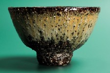 Matsue Chawan Yamaguchi bowl JAPANESE Work Hagi ware Ash Glaze picture