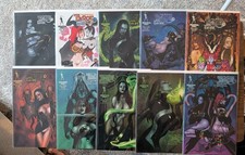 JIM BALENT'S TAROT WITCH OF THE BLACK ROSE #79,86,88-95 (10 ISSUE LOT) RARE picture