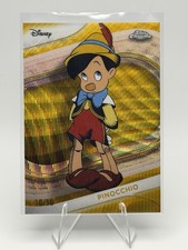 2025 Topps Chrome Disney Pinocchio Gold Wave Refractor #/50 picture