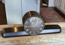 Vintage Aichi No. 3016 Mantel Clock MCM Japanese Mechanical AS IS picture