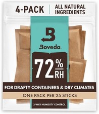 Boveda 72% Humidity Control Packs, Size 60, 4-Pack - for Dry Environments picture