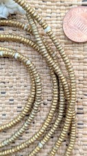 African Brass Beads -2 strands picture