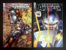 FIGHTING AMERICAN: DOGS OF WAR #1, 2 By Jim Starlin & Stephen Platt Awesome 1999 picture