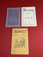 Antique Vintage Marion Indiana Senior High School Survey School Newspaper Lot picture