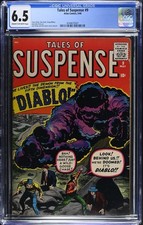Tales of Suspense #9 1960 CGC 6.5 1st Diablo Pre-Hero Atlas Jack Kirby Ditko Key picture