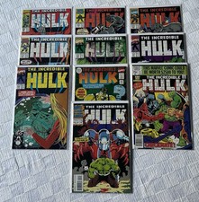 Marvel Comics The Incredible Hulk Lot Of 10 Comic Books 1980-1993 V Good To Fine picture