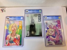 NYX 1 2 3 CGC Set Marvel 2003 • NYX 3 CGC 9.8 1st X-23 Laura Kinney•NYX 1 2 9.6 picture