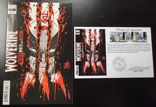 Wolverine: Black, White & Blood (2021) #1 Garney Variant SIGNED Joshua Cassara picture
