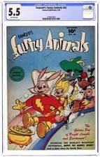 Fawcett's Funny Animals #42 CGC 5.5 1946 4739587003 picture