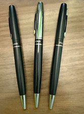Four Seasons Hotels & Resorts – Lot of 3 Black & Silver Ballpoint Pens – New picture