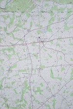 Vintage 1953 Rising Sun MD PA USGS Topographic Map West Nottingham Mt. Pleasant picture