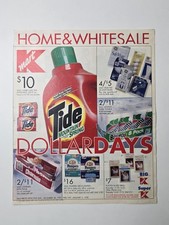 1997 1998 Kmart Home White Sale Circular Martha Stewart Dollar Days 16 Pages picture