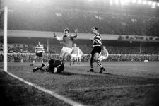 Arsenal v Sporting Lisbon in the Inter City Fairs Cup Action from - 1969 Photo 3 picture