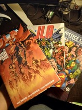 Unsealed JLA  By Mark Waid + JLA By Grant Morrison + JL International Omni Lot picture