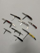 Lot of 9 Knifes Various Brands picture