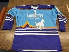 Montucky Cold Snacks Hockey Jersey  Mens 2XL Horse Beer Retro Mountain picture