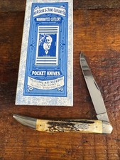 Vintage Case XX 1994 Classic 51098 Stag $1.00 Large Toothpick Knife. picture