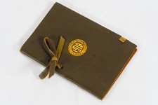1918 New Brunswick High School New Brunswick NJ Leather Booklet picture