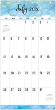 2026-2027 Wall Calendar 18-Month Large Print 12