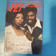 Vintage Jet Magazine Jun 8 1978, Boxer Leon Spinks & Wife cover picture