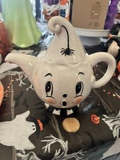 RARE Johanna Parker Halloween Ghost Teapot Gus Collectible 2026 Anthropomorphic picture