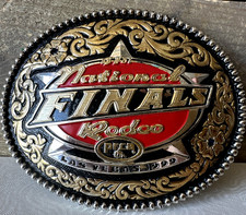 PRCA ProRodeo National Finals Rodeo NFR 1999 Las Vegas Belt Buckle #1236 picture