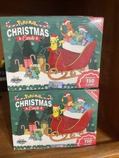 Sealed Boxes of Pokemon Christmas Cards(Collectoons)Contains 150 Cards +1 Bonus picture