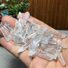 45Pcs Natural clear white quartz Crystal gemstone Specimen 83g A6904 picture