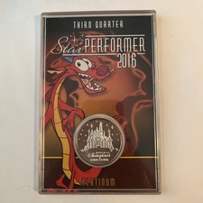 Disney Central Star Performer 2016 Gala Award with Coin Cast Member Exclusive picture