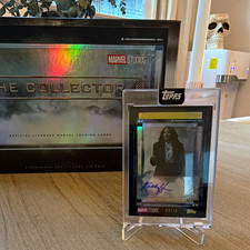 Topps Marvel The Collector Agatha Harkness Kathryn Hahn Auto TM-KH 2024 /10 picture