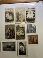 Lot of Antique Real Photo Postcards RPPCs & Snaps With Desired Items In Pics USA picture