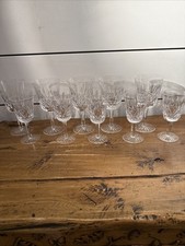 Waterford Crystal Lismore 10 Piece Set- 5 Water/5 Claret Authentic Gothic Mark picture