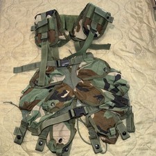 USGI Enhanced Tactical Load Bearing Vest Woodland Camo New Unworn picture