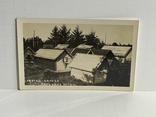 RPPC Cass Lake Minnesota MN Indian Graves Graveyard Postcard A2 picture