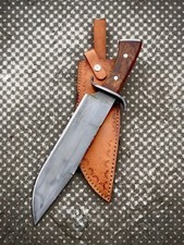 Custom Handmade Carbon Steel Hunting & Survival Knife | Vintage Bowie Knife picture