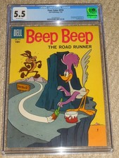 1958 Dell Four Color FC #918 Beep Beep The Road Runner #1 CGC 5.5 Fine- picture