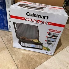 Cuisinart Smoke-less Contact Griddler GR-6S New in box picture