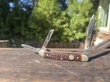 Boker Tree Brand Model 83113 3 Blade Folding Knife USA picture