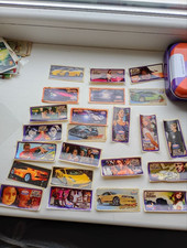 2 Fast 2 Furious Hostess Gum Stickers Lot Vintage 2003 Movie Promo Cards picture