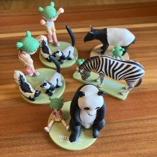 KAIYODO Yotsuba& White & Black Animals Figure Collection vol.2 Used Set of 4 picture