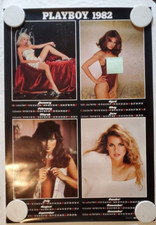 PLAYBOY 1982 Calendar & Poster, Rolled LARGE VERSION 27x39, RARE, NM picture