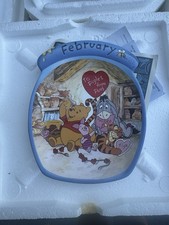 Bradford Exchange Disney Winnie the Pooh Plate Whole Year Through February picture