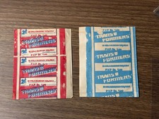 2 x 1986 Transformers Vending Stickers - Sealed (2 packs) picture