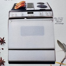 1992 Jenn-Air Electric Range Vintage Print Ad Kitchen Appliance Advert Art picture
