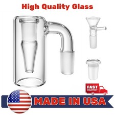 90° Glass Ash Catcher Attachment for Water Pipe Smoking, Set of 4, High Quality picture
