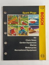 Vintage Original Bosch Spark Plug Application Catalog Book  (1989) #221108 picture