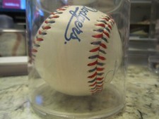 1998 Los Angeles Dodgers 6 Signature Signed Ball picture